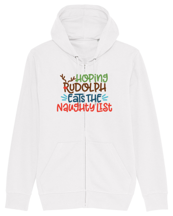 Hoping Rudolph Eats the Naughty List White