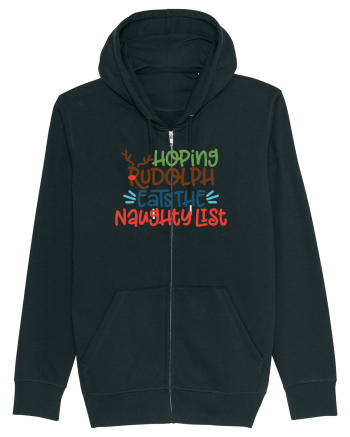 Hoping Rudolph Eats the Naughty List Black