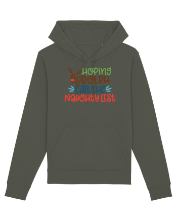 Hoping Rudolph Eats the Naughty List Khaki