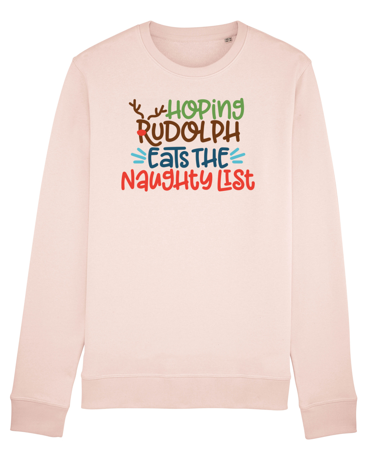 Bluză mânecă lungă Unisex Rise Candy Pink