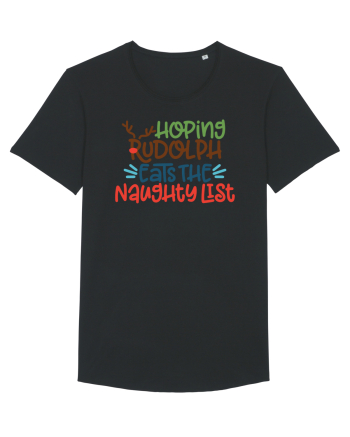 Hoping Rudolph Eats the Naughty List Black