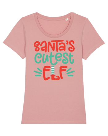 Santas Cutest Elf Canyon Pink