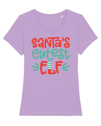 Santas Cutest Elf Lavender Dawn