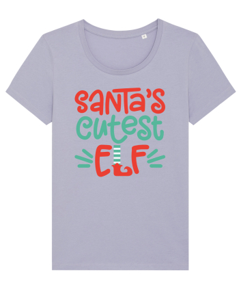 Santas Cutest Elf Lavender