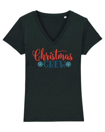 Christmas Crew Snow Black