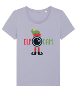 Elf Cam Tricou mânecă scurtă guler larg fitted Damă Expresser