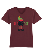 Elf Cam Tricou mânecă scurtă guler V Bărbat Presenter