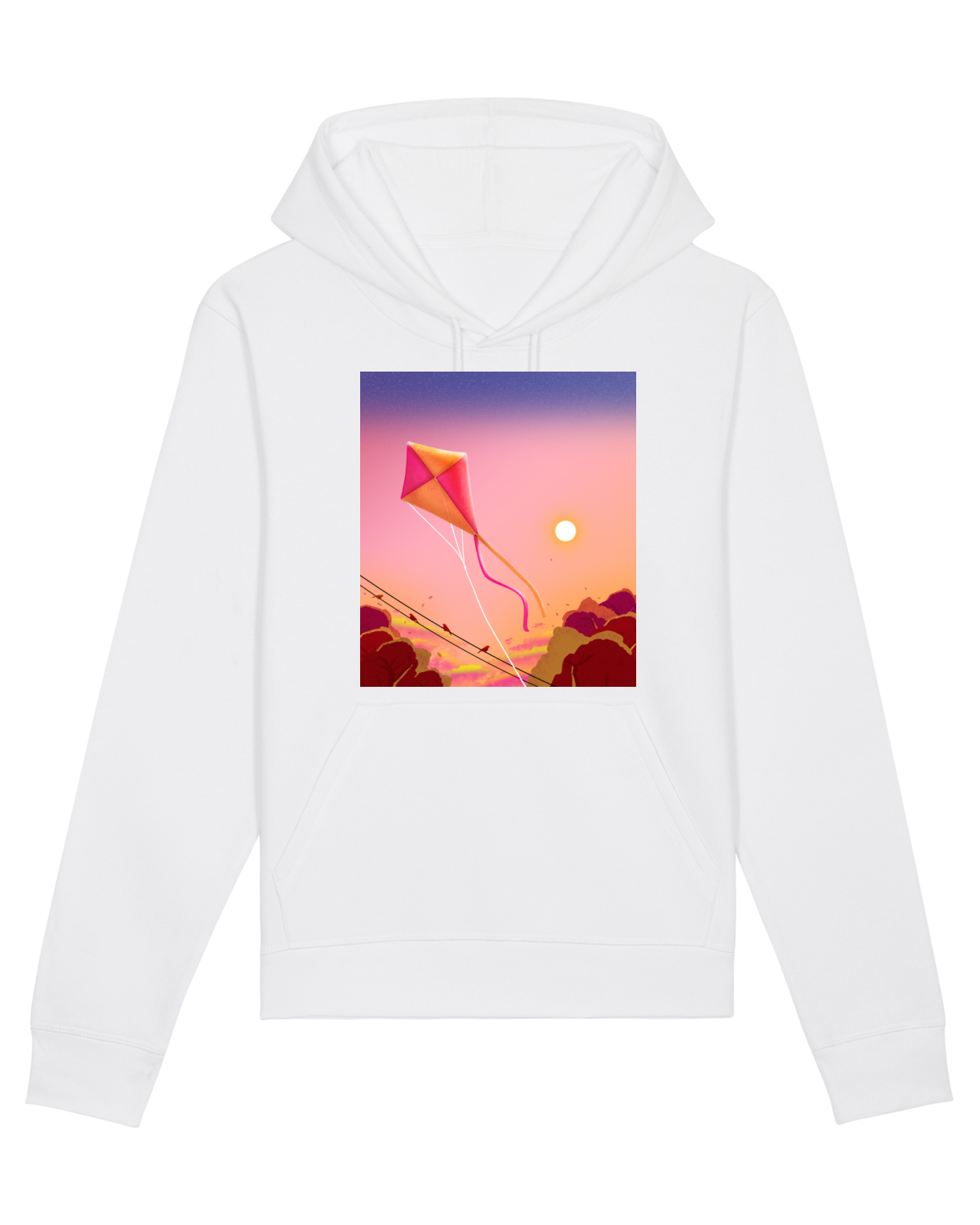 Hanorac Unisex Drummer White
