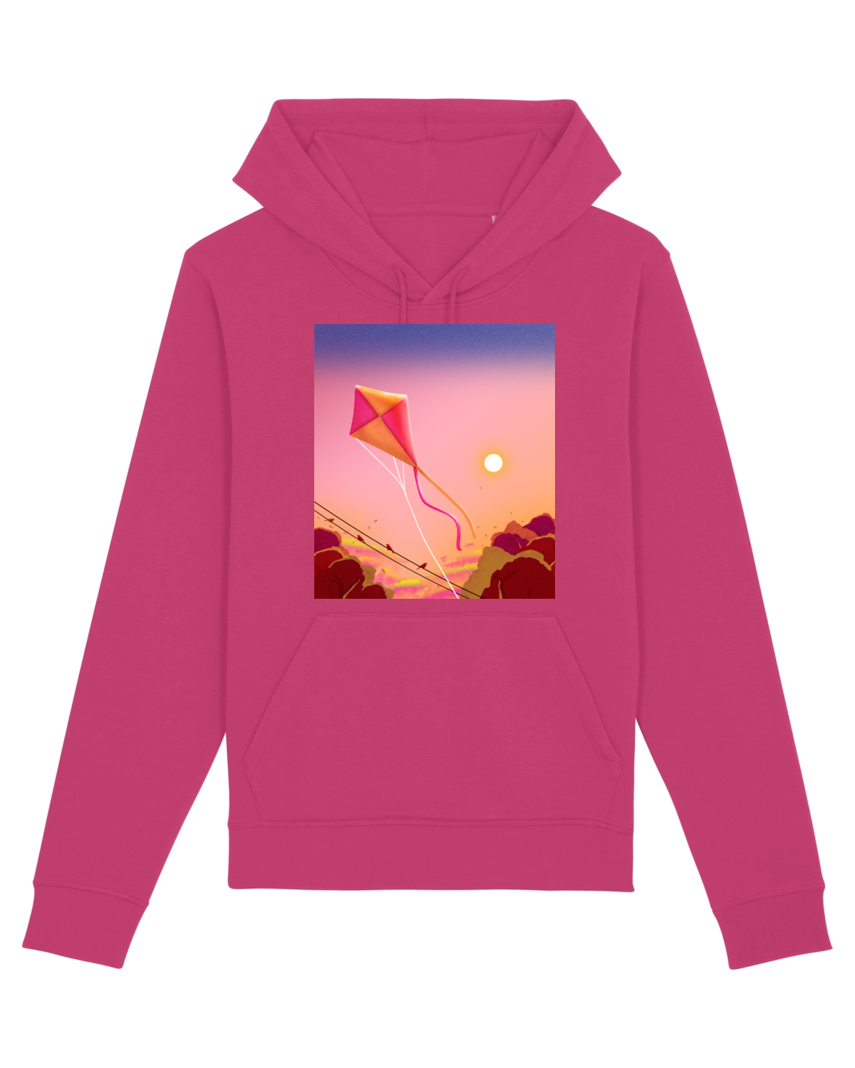 Hanorac Unisex Drummer Raspberry