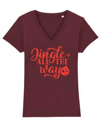 Jingle All the Way Burgundy