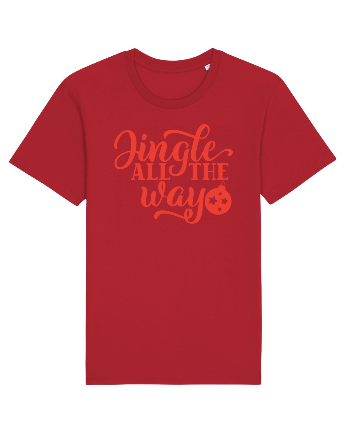 Tricou mânecă scurtă Unisex Rocker Red