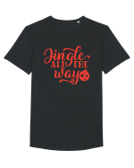 Jingle All the Way Tricou mânecă scurtă guler larg Bărbat Skater