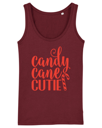 Candy Cane Cutie Burgundy