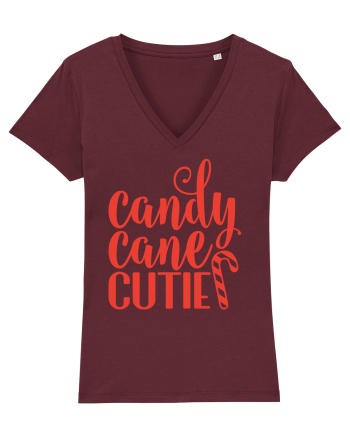 Candy Cane Cutie Burgundy