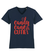 Candy Cane Cutie Tricou mânecă scurtă guler V Bărbat Presenter