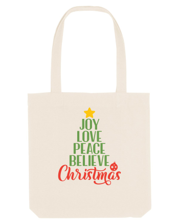 Joy Love Peace Christmas Natural
