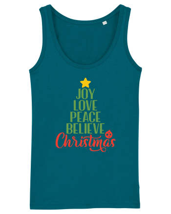 Joy Love Peace Christmas Ocean Depth