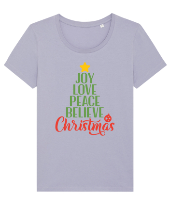Joy Love Peace Christmas Lavender