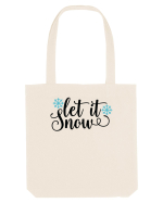 Let it Snow Xmas Sacoșă textilă