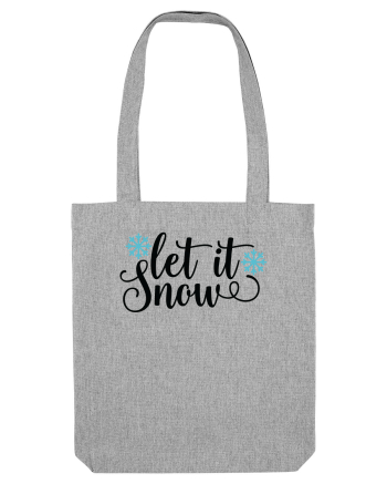 Let it Snow Xmas Heather Grey