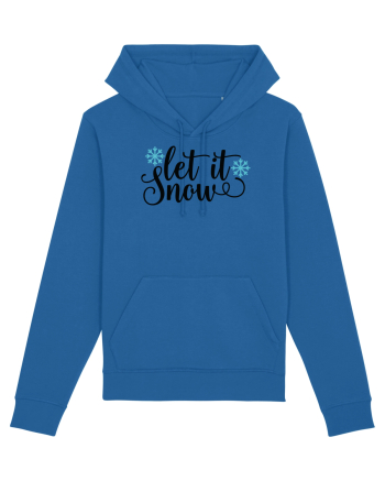 Let it Snow Xmas Royal Blue