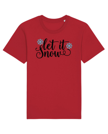 Let it Snow Xmas Red