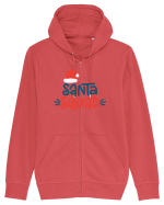 Santa Squad Hanorac cu fermoar Unisex Connector