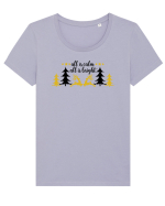 All is Bright Xmas Tricou mânecă scurtă guler larg fitted Damă Expresser