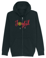 Joyful Xmas Red Hanorac cu fermoar Unisex Connector