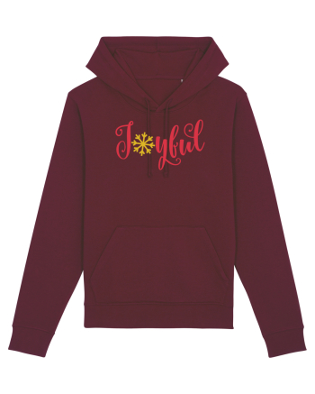 Joyful Xmas Red Burgundy