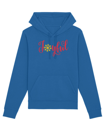 Joyful Xmas Red Royal Blue