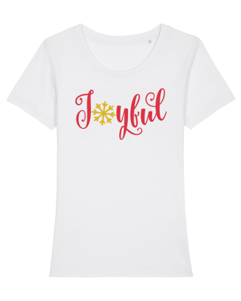 Joyful Xmas Red White