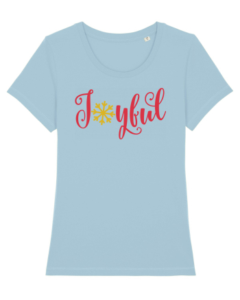 Joyful Xmas Red Sky Blue
