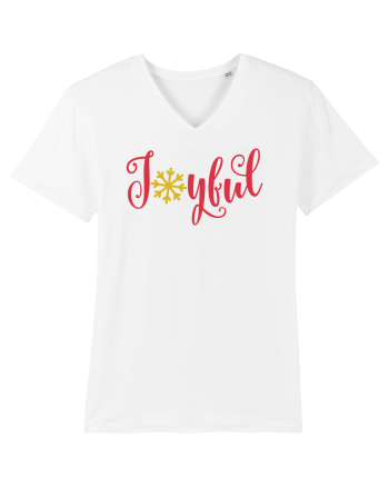Joyful Xmas Red White