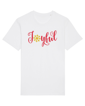 Joyful Xmas Red White