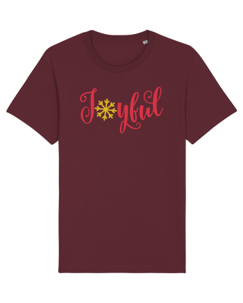 Joyful Xmas Red Burgundy