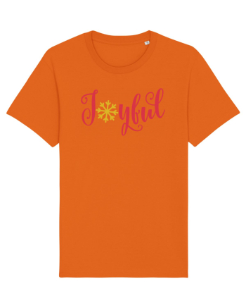 Joyful Xmas Red Bright Orange