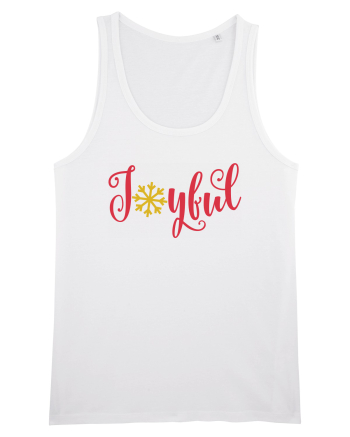 Joyful Xmas Red White