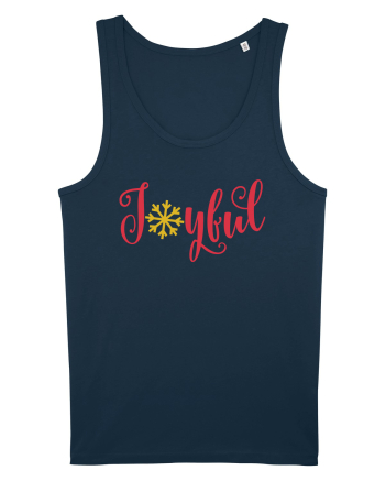 Joyful Xmas Red Navy