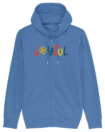 Joyful Xmas Yellow Bright Blue