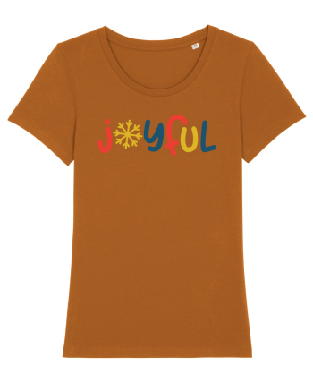 Joyful Xmas Yellow Roasted Orange