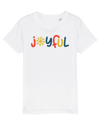 Joyful Xmas Yellow White