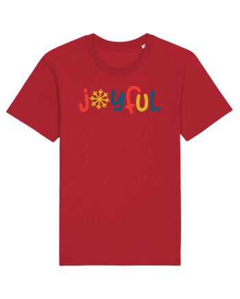 Joyful Xmas Yellow Red