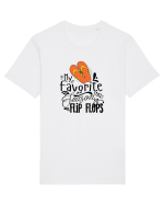 Favorite Flip Flops Tricou mânecă scurtă Unisex Rocker