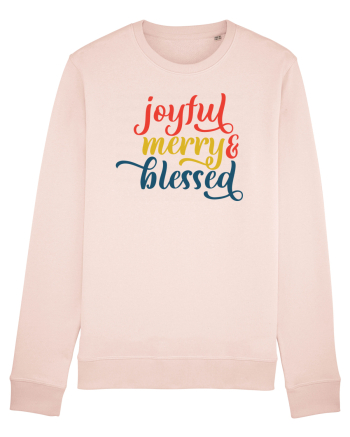 Joyful Merry Blessed Candy Pink