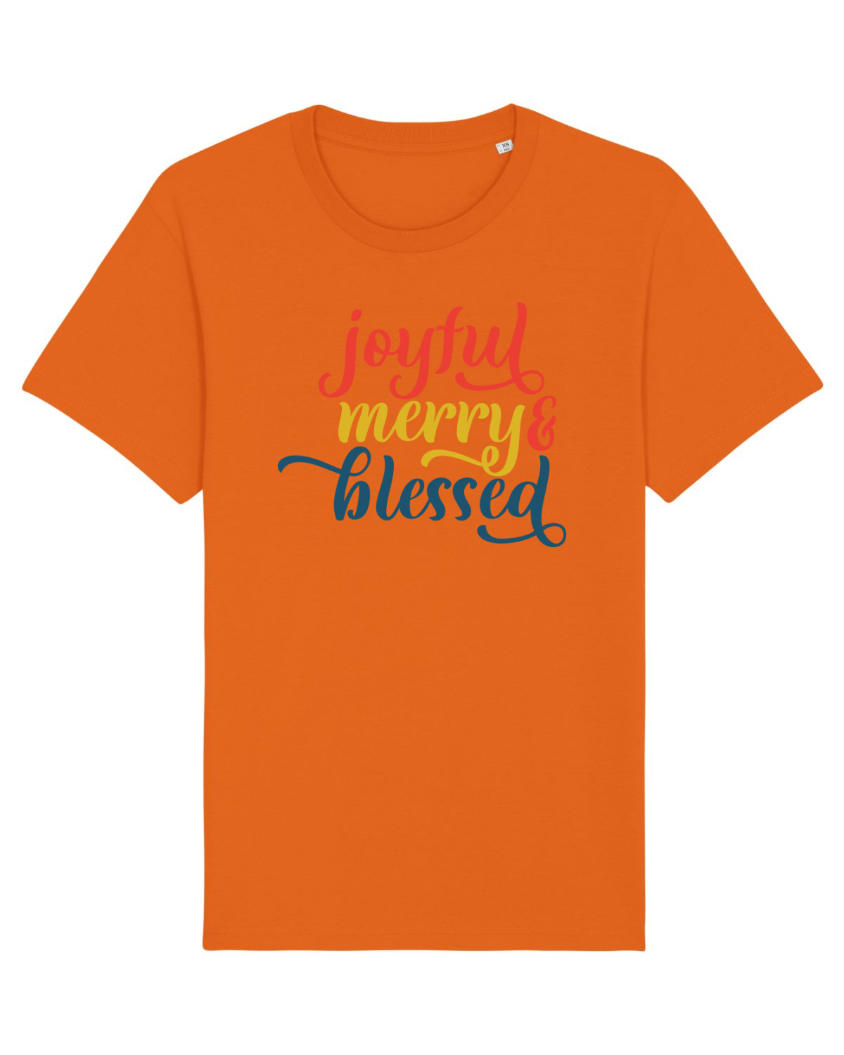 Tricou mânecă scurtă Unisex Rocker Bright Orange