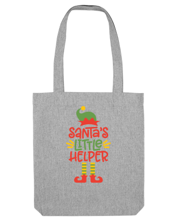 Santas Little Helper Heather Grey