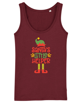 Santas Little Helper Burgundy