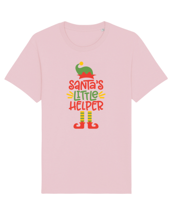 Santas Little Helper Cotton Pink