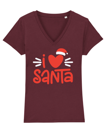 I love Santa Burgundy